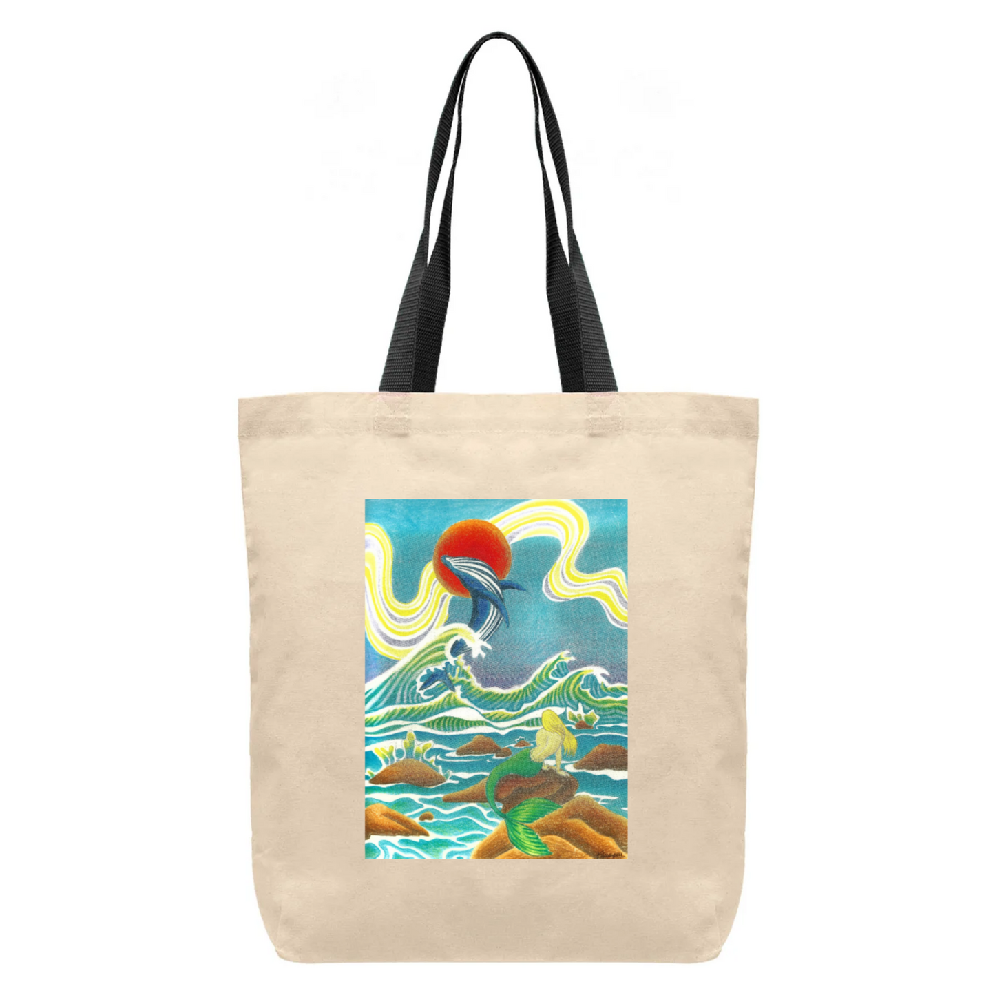 Mistic Ocean Tote Bag