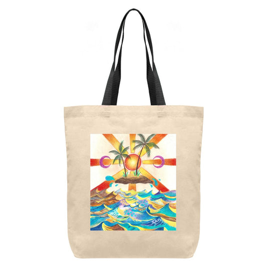 Island Dreamscape Tote Bag